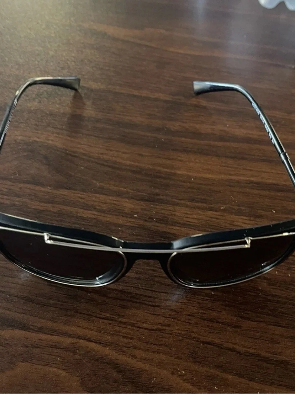 Authentic Versace Men's Square Sunglasses VE4335 Black Gold Frame 56mm Italy